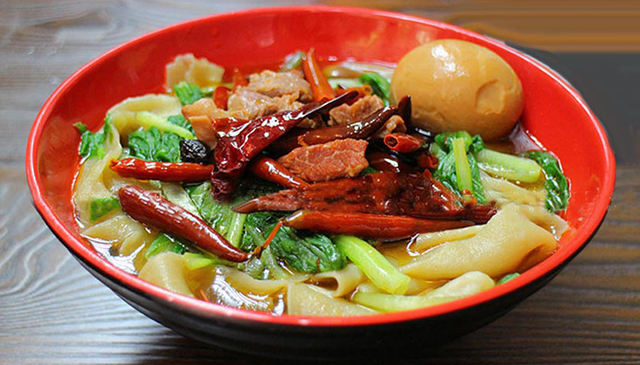 口感鮮美的牛肉板面，從培訓開始的烹飪之旅