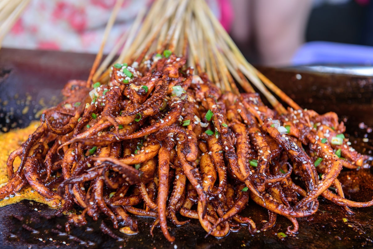 鐵板魷魚(yú)擺攤賺錢(qián)嗎？技術(shù)關(guān)鍵，方法到位！(圖2)