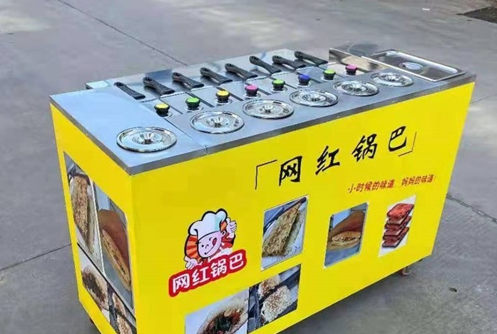 鍋巴飯小吃擺攤機器靠譜嗎？操作簡單，地攤創(chuàng)業(yè)輕松起步！(圖3)